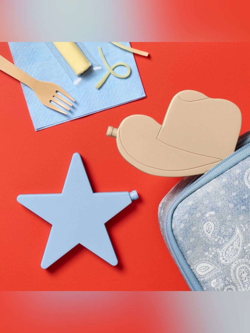 Lunchbox Ice Packs - Flowers, Dinosaurs, Strawberries, or Cowboy - Picture 3 of 11